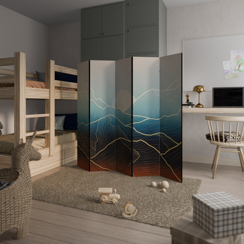 LUNAR SECRETS 5dílný paraván