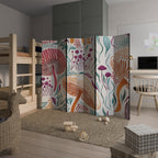 FUNGUS FANTASY Παραβάν με 6 πάνελ