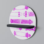 SKATEBOARD SKETCH Decorative Art Shelf