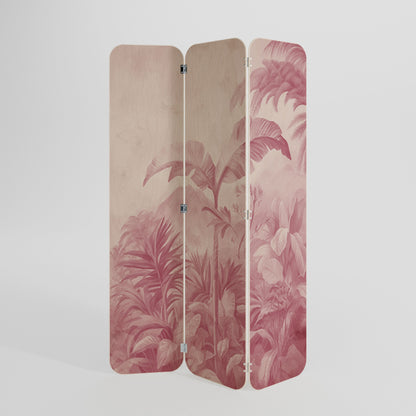 SWEET TROPICS 3-Panel Plywood Room Divider