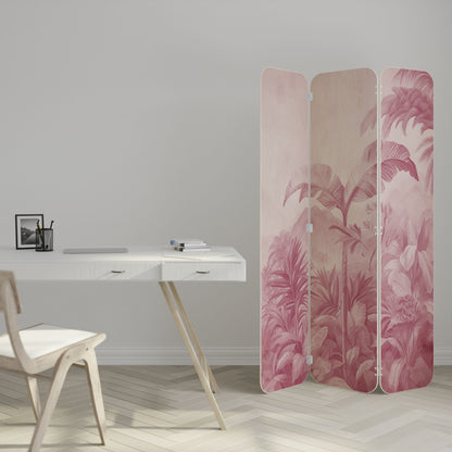 SWEET TROPICS 3-Panel Plywood Room Divider