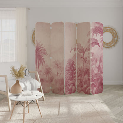 SWEET TROPICS 5-Panel Plywood Room Divider