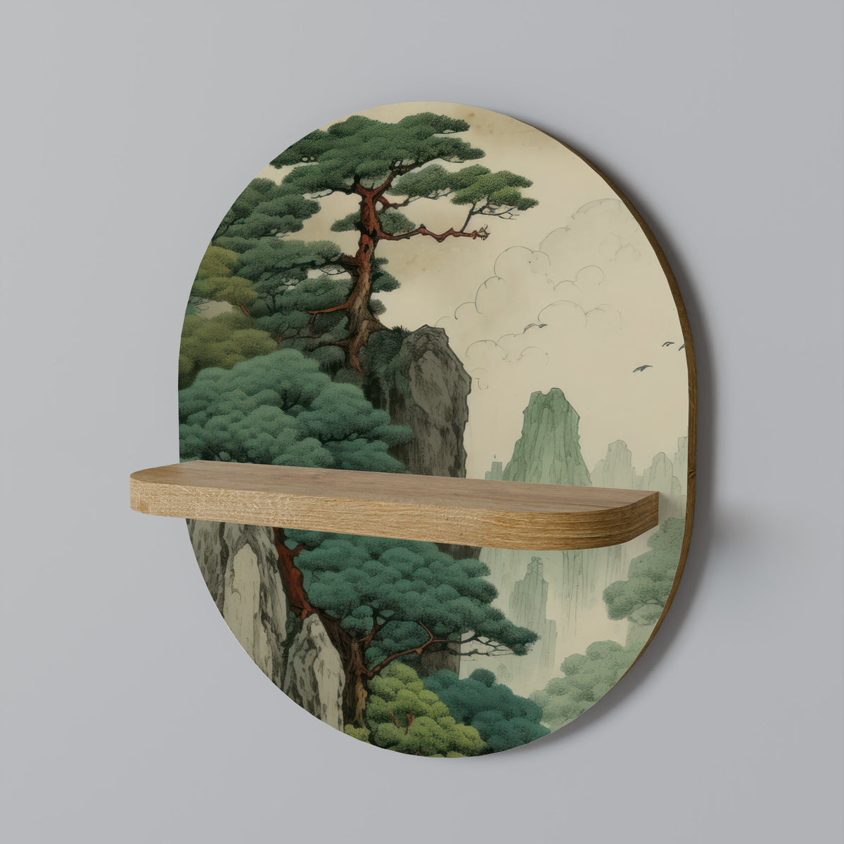 VERDURE ABYSS Dekoratives Wandregal