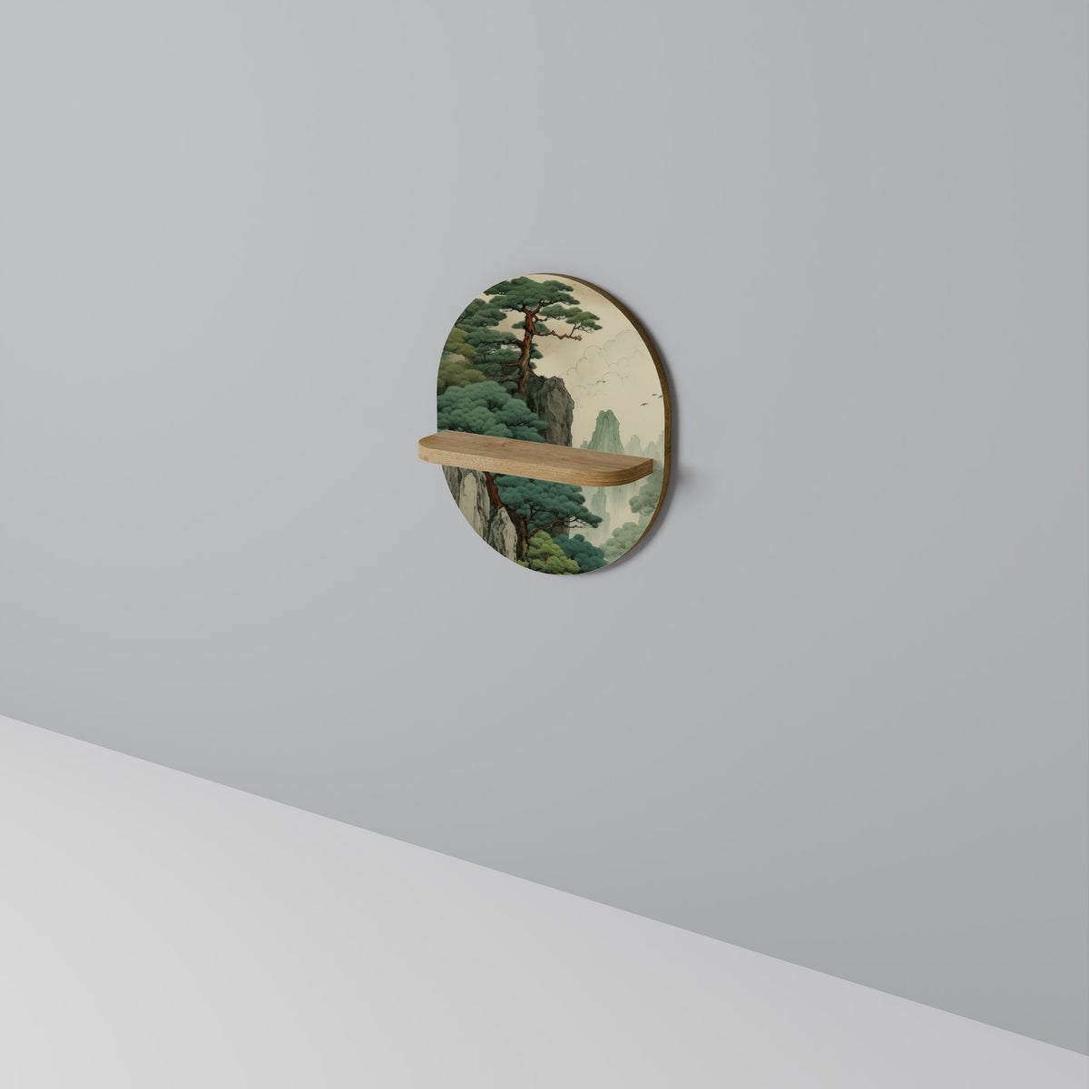 VERDURE ABYSS Dekoratives Wandregal