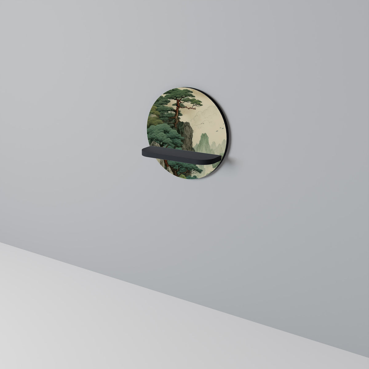 VERDURE ABYSS Dekoratives Wandregal