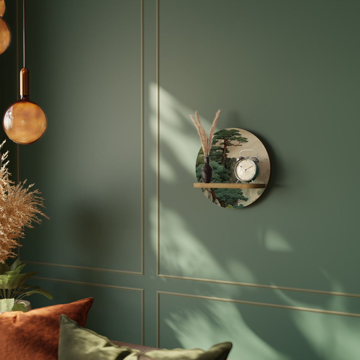 VERDURE ABYSS Dekoratives Wandregal