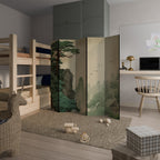 VERDURE ABYSS 5-teiliger Paravent