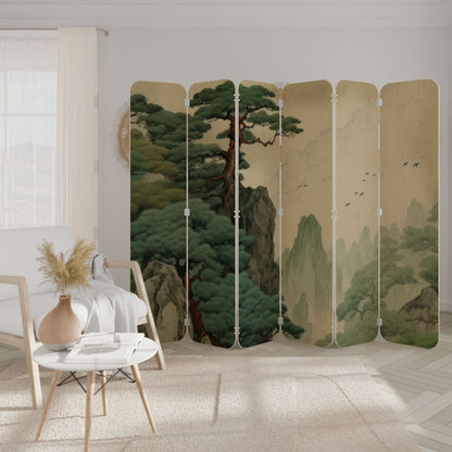 VERDURE ABYSS 6-Panel Plywood Room Divider