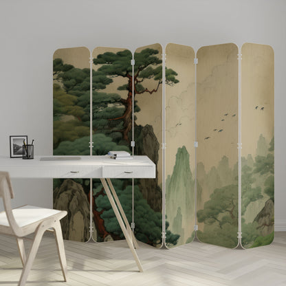 VERDURE ABYSS 6-Panel Plywood Room Divider