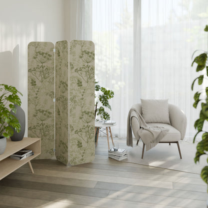 FENNEL BALDACHIN 3-Panel Plywood Room Divider