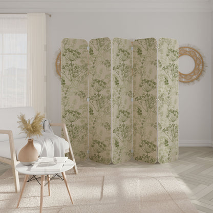 FENNEL BALDACHIN 5-Panel Plywood Room Divider