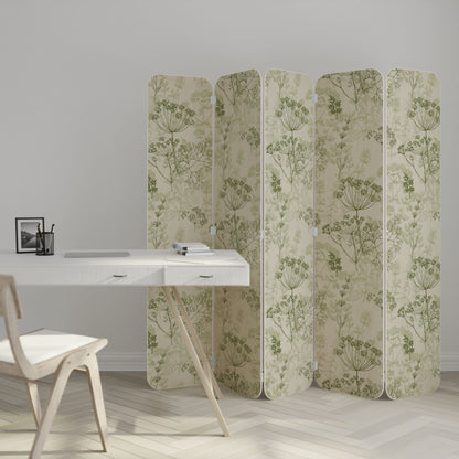 FENNEL BALDACHIN 5-Panel Plywood Room Divider