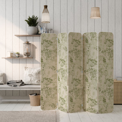 FENNEL BALDACHIN 5-Panel Plywood Room Divider