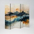 OMINOUS MOUNTAINS 5-Panel Room Divider