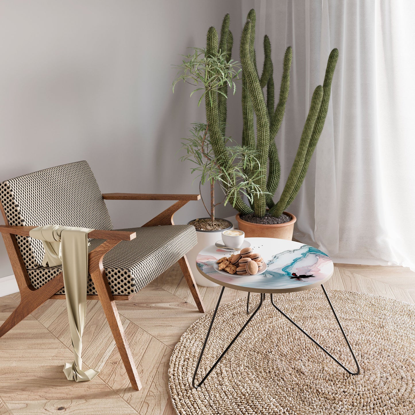 VELVET CROSSING Small Coffee Table