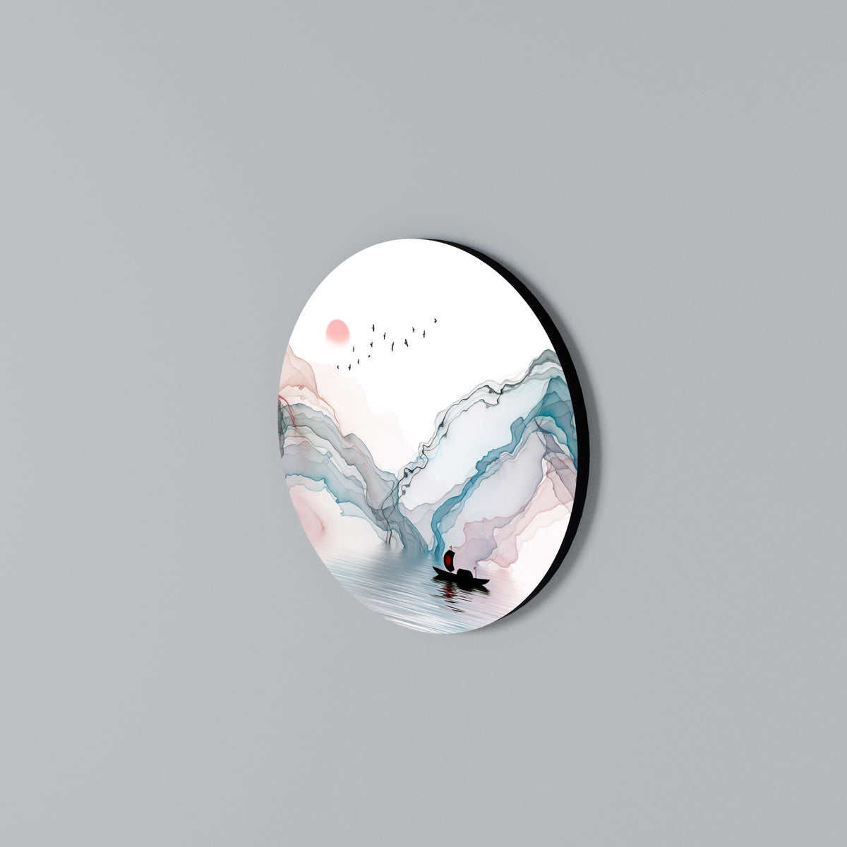 VELVET CROSSING Kulatá nástěnná dekorace