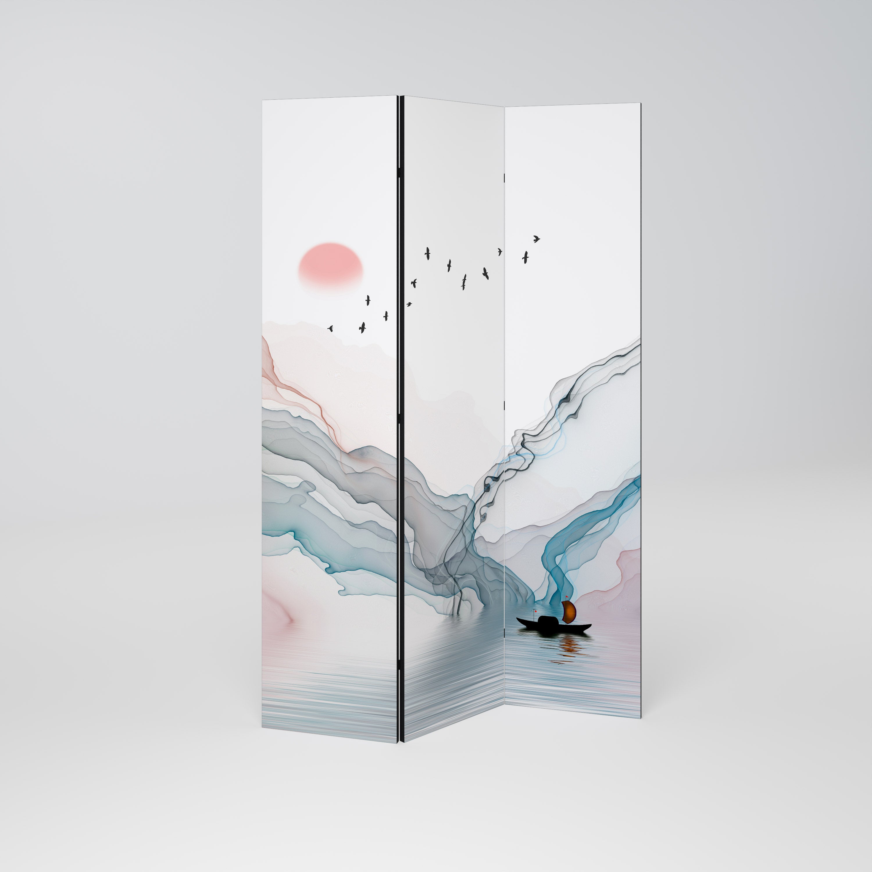 VELVET CROSSING 3-Panel Room Divider