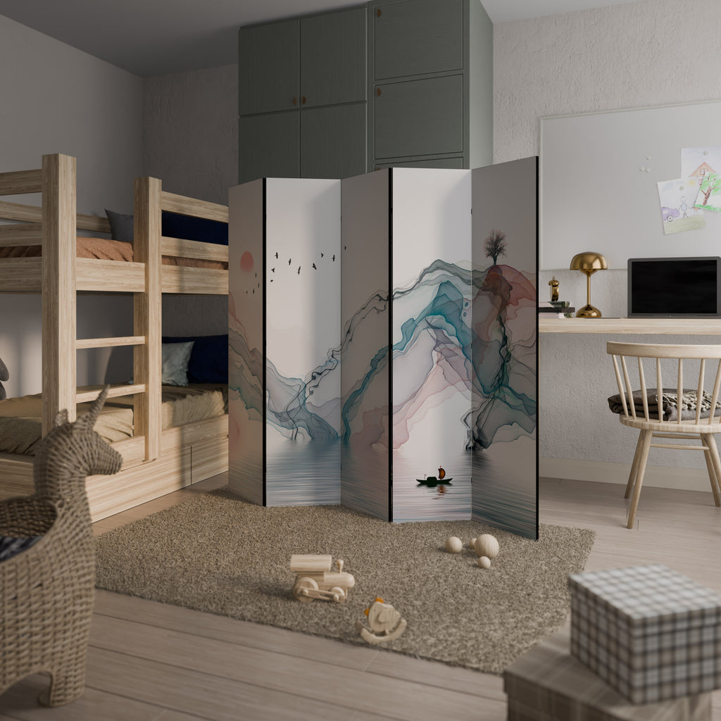 VELVET CROSSING 5dílný paraván