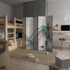 VELVET CROSSING 5dílný paraván