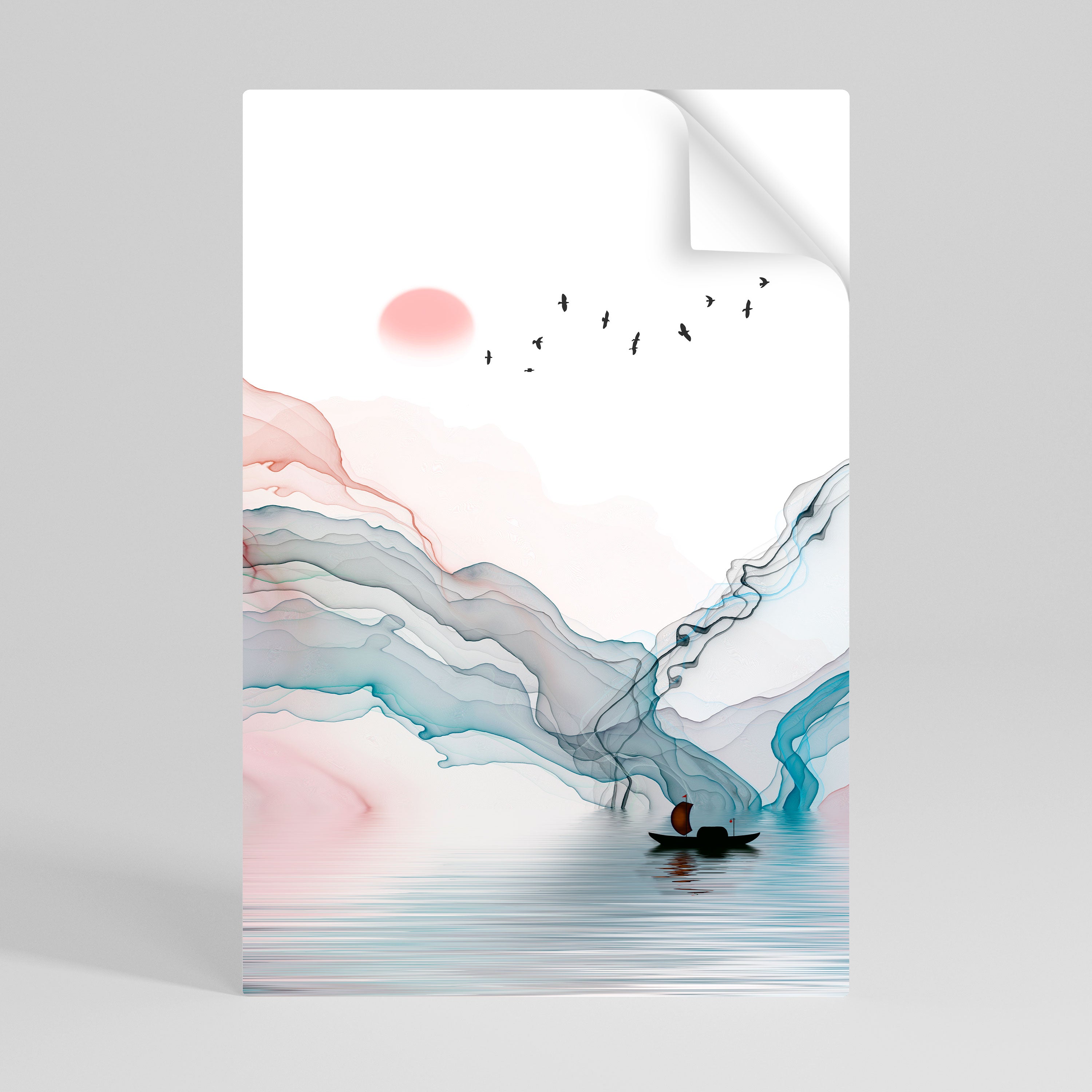 VELVET CROSSING Póster adhesivo vertical