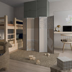 TROPICAL SHAPES 5-Panel Room Divider