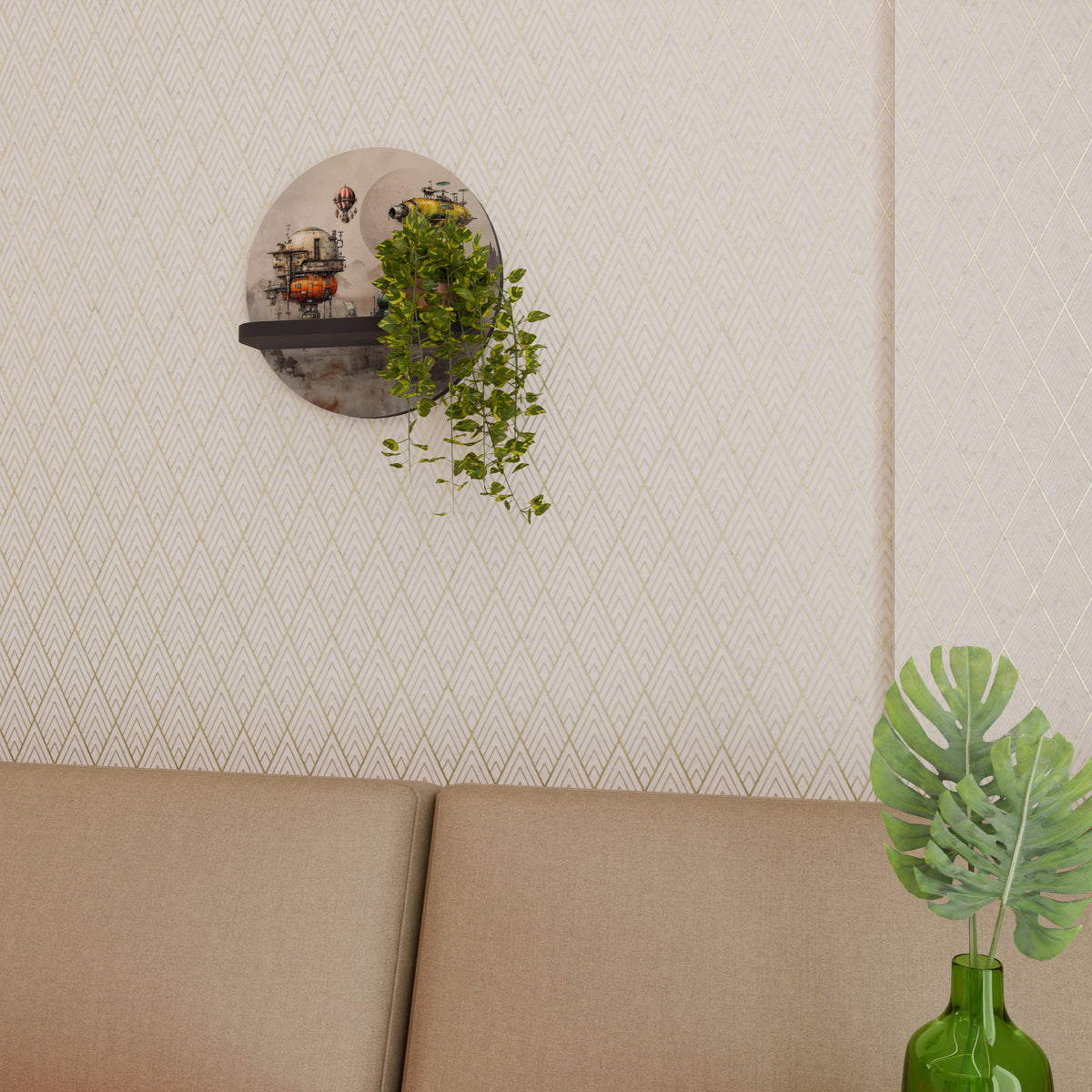 MACHINARIUM MACHINES Dekoratives Wandregal