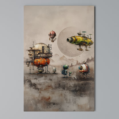 MACHINARIUM MACHINES Κατακόρυφος Πίνακας σε Καμβά