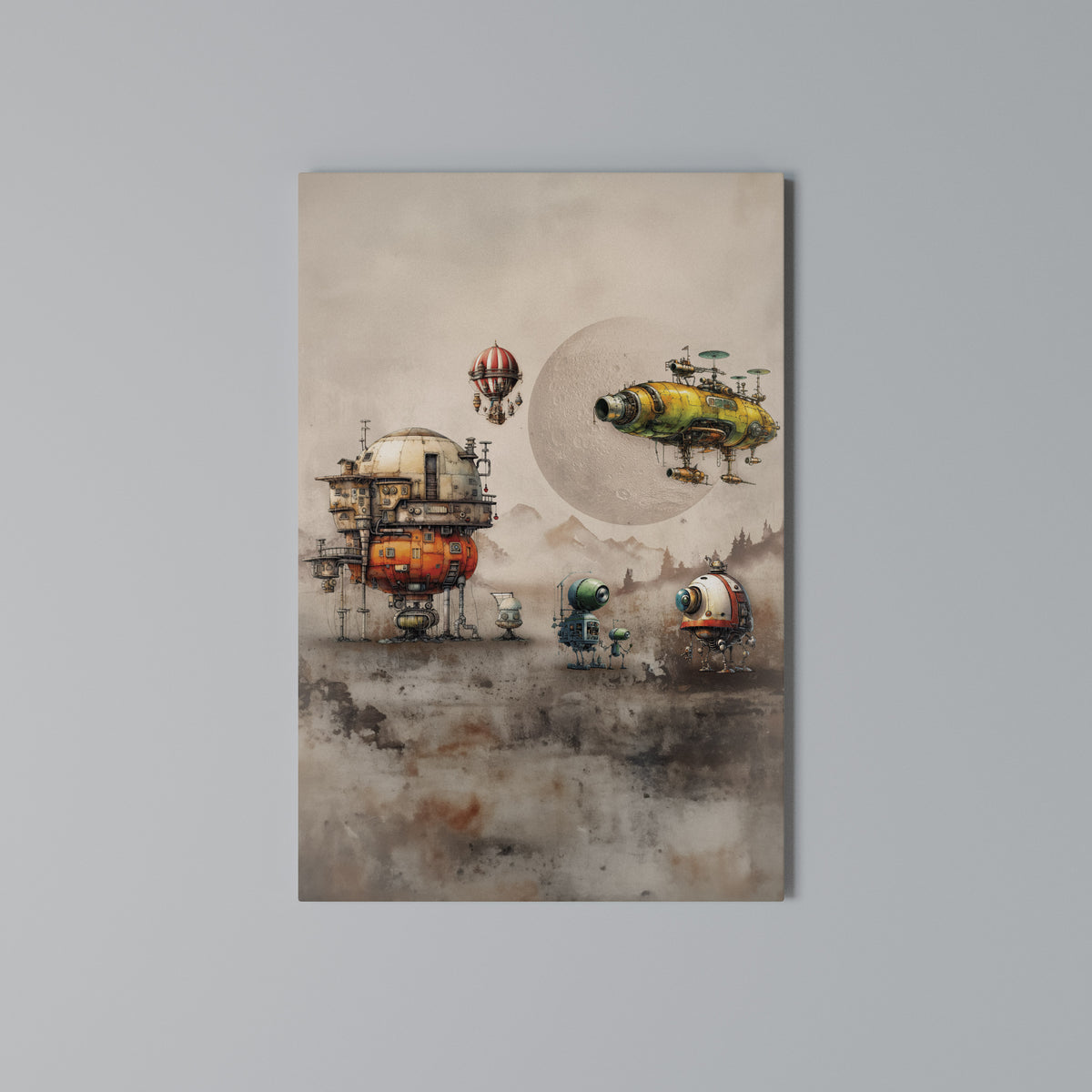MACHINARIUM MACHINES Κατακόρυφος Πίνακας σε Καμβά