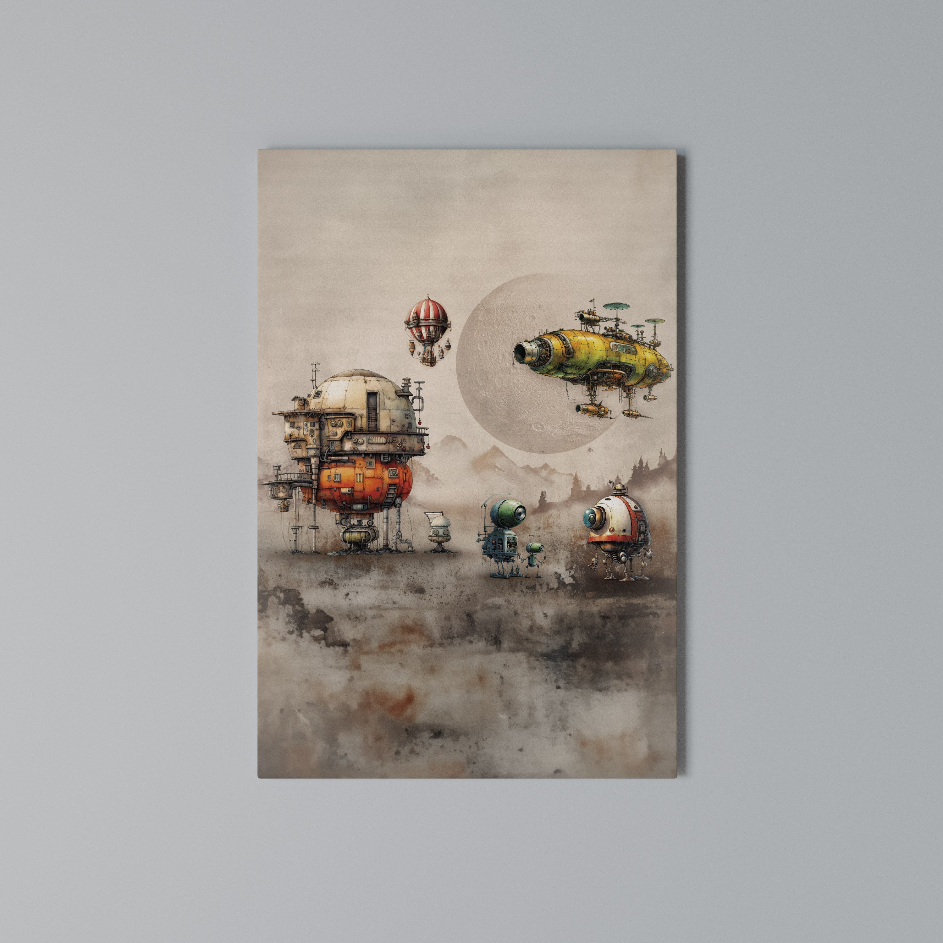 MACHINARIUM MACHINES Cuadro en lienzo vertical