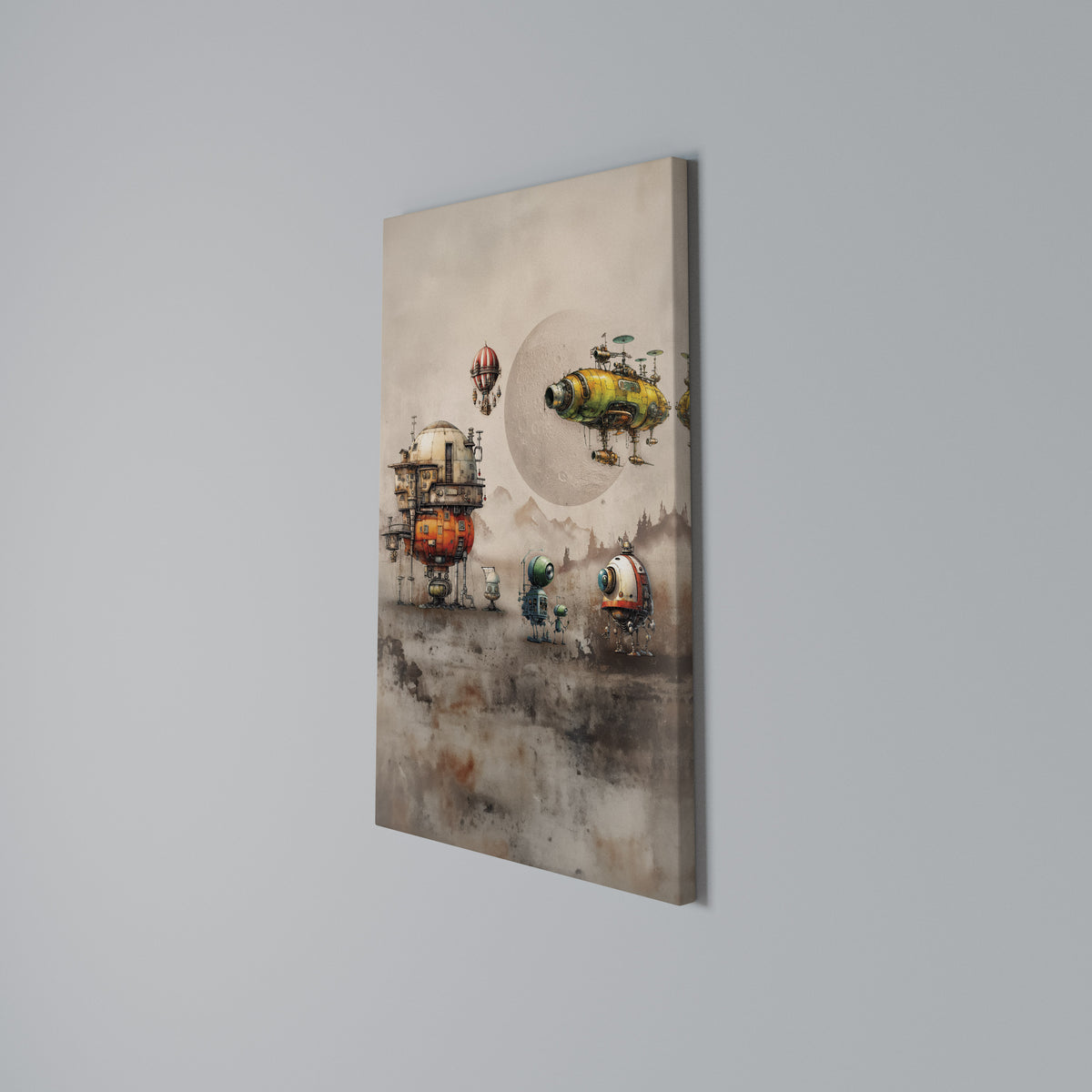 MACHINARIUM MACHINES Κατακόρυφος Πίνακας σε Καμβά