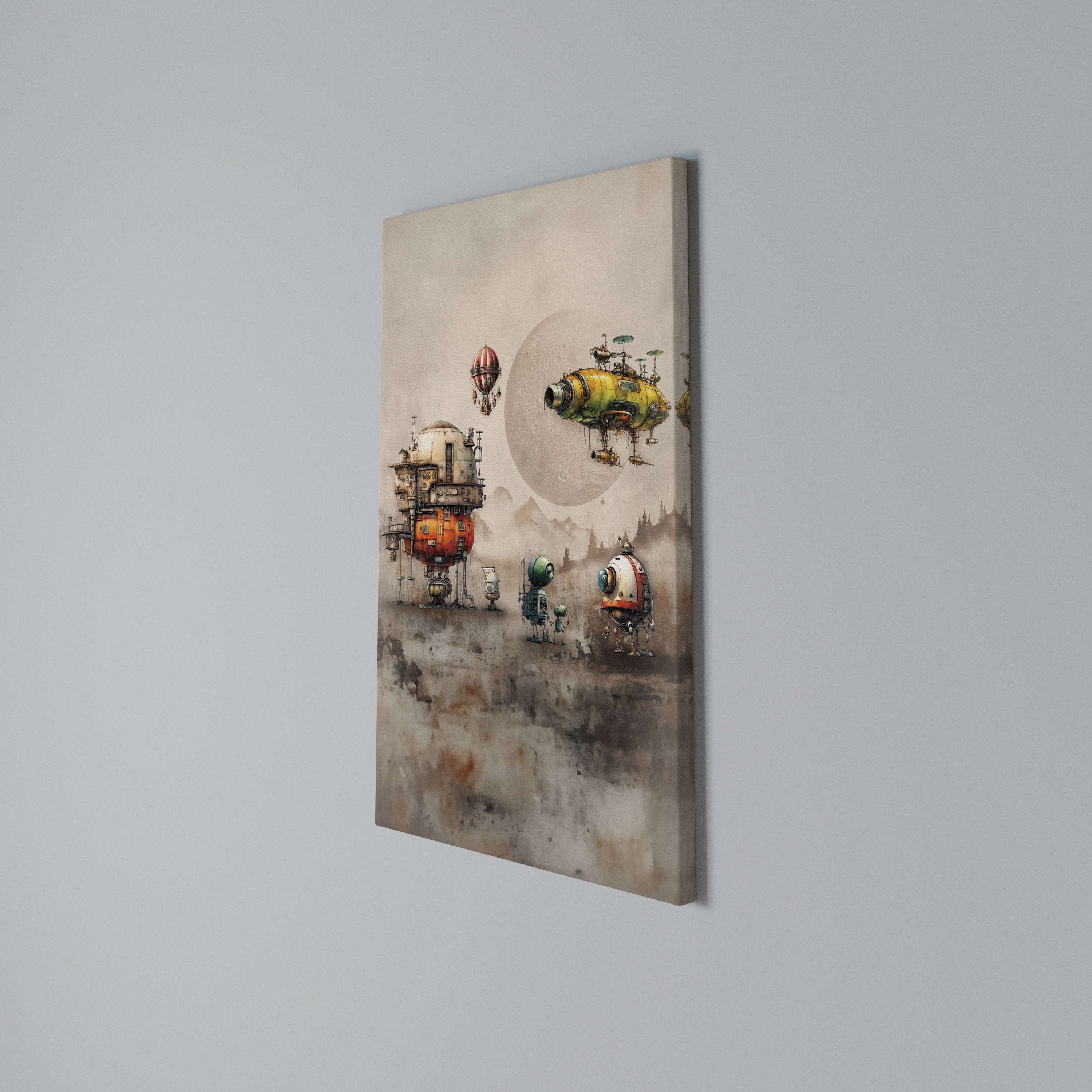 MACHINARIUM MACHINES Cuadro en lienzo vertical