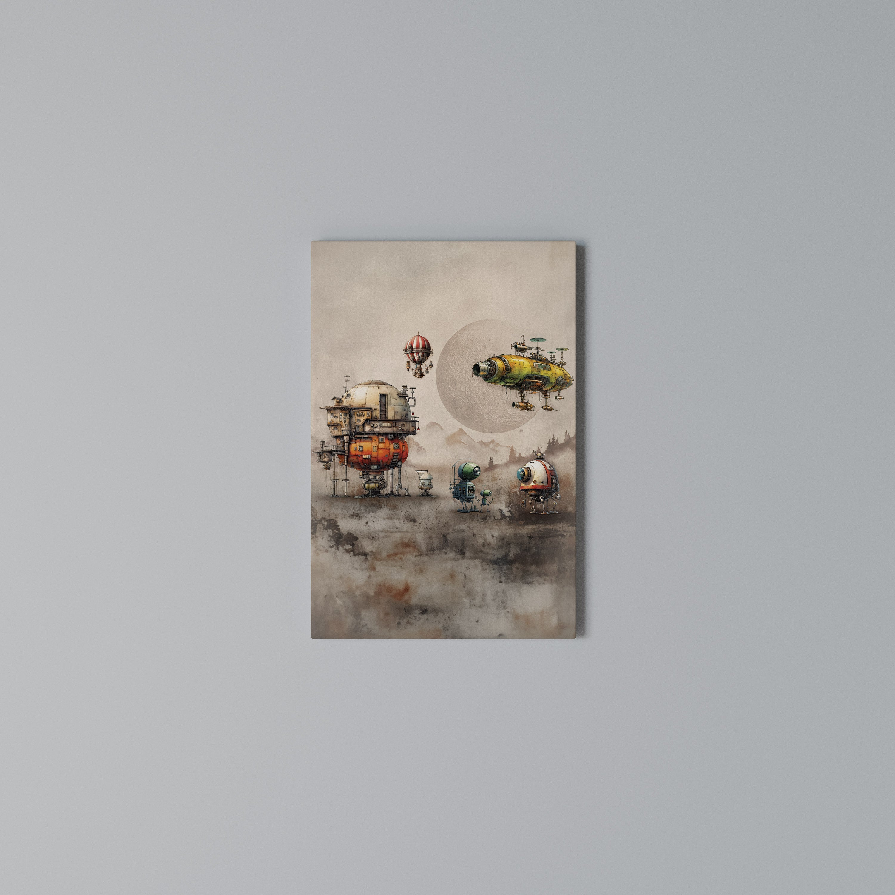 MACHINARIUM MACHINES Cuadro en lienzo vertical