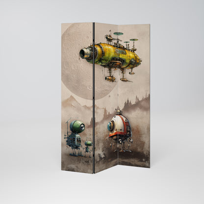 MACHINARIUM MACHINES Dekorativ rumsavdelare – 3 paneler
