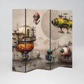 MACHINARIUM MACHINES 5-Panel Room Divider