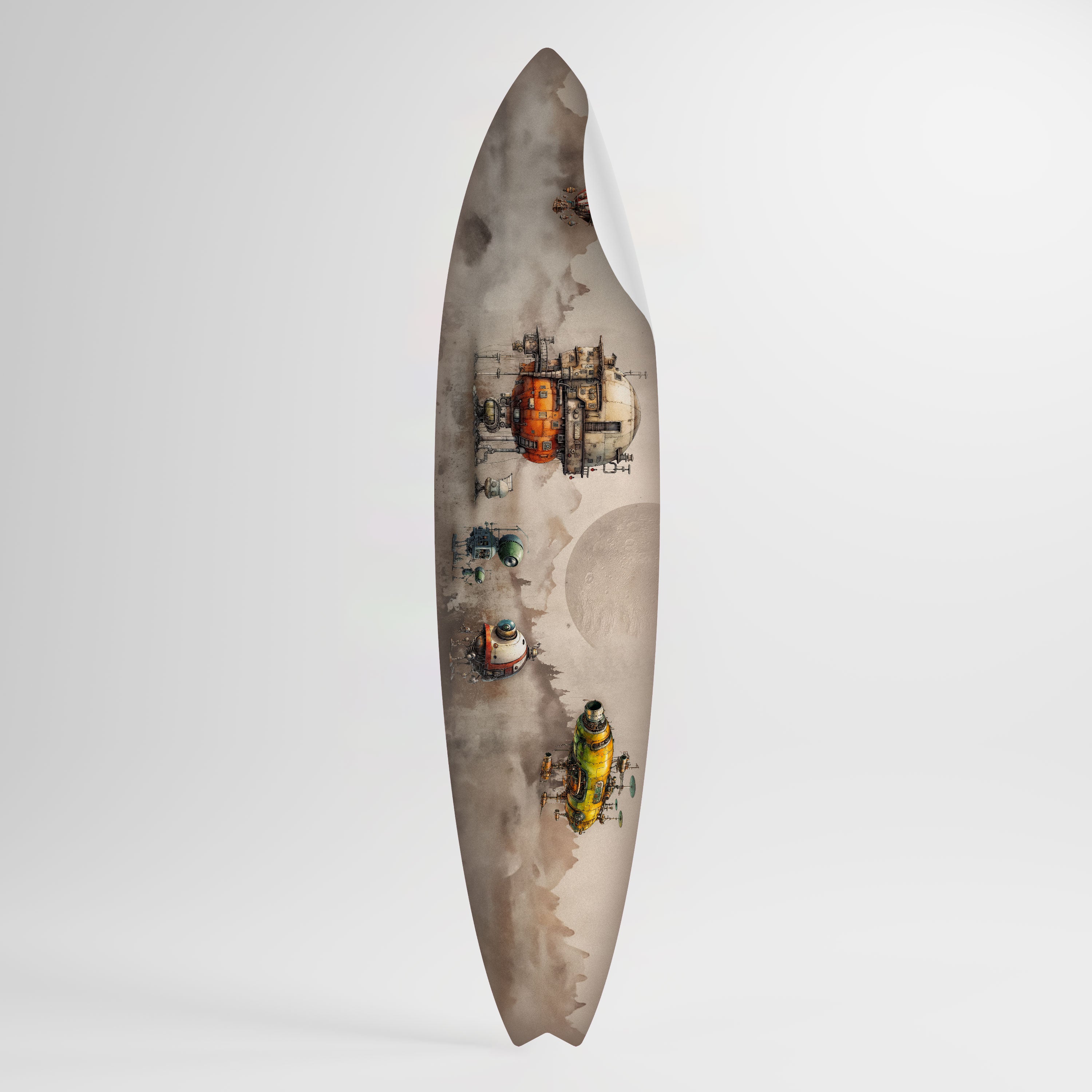 MACHINARIUM MACHINES Surfboard-Wandsticker