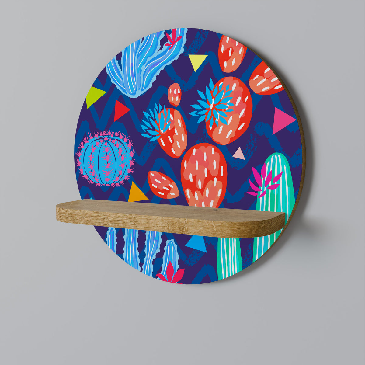 CACTUS VIBES Dekoratives Wandregal