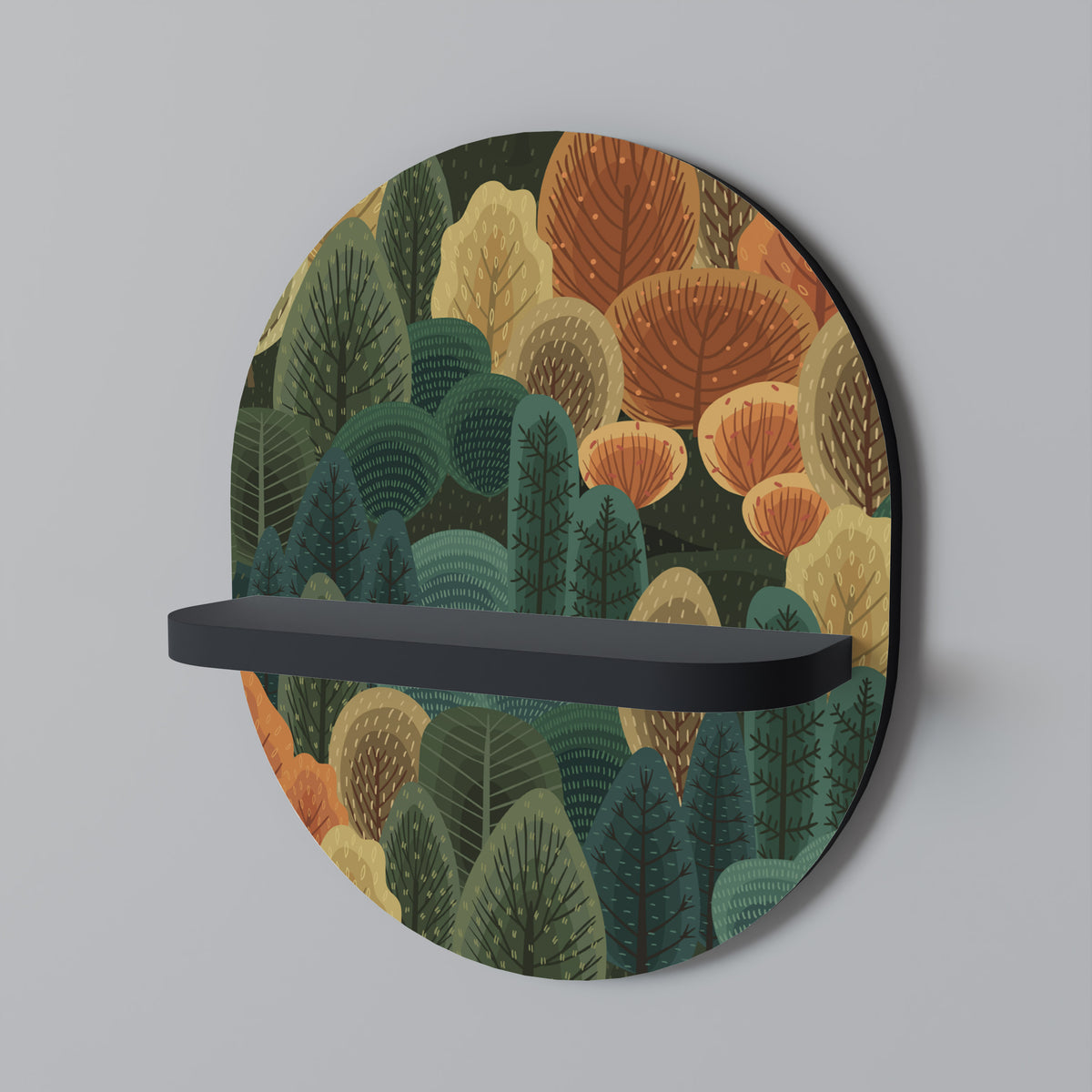 AUTUMN KALEIDOSCOPE Dekoratives Wandregal