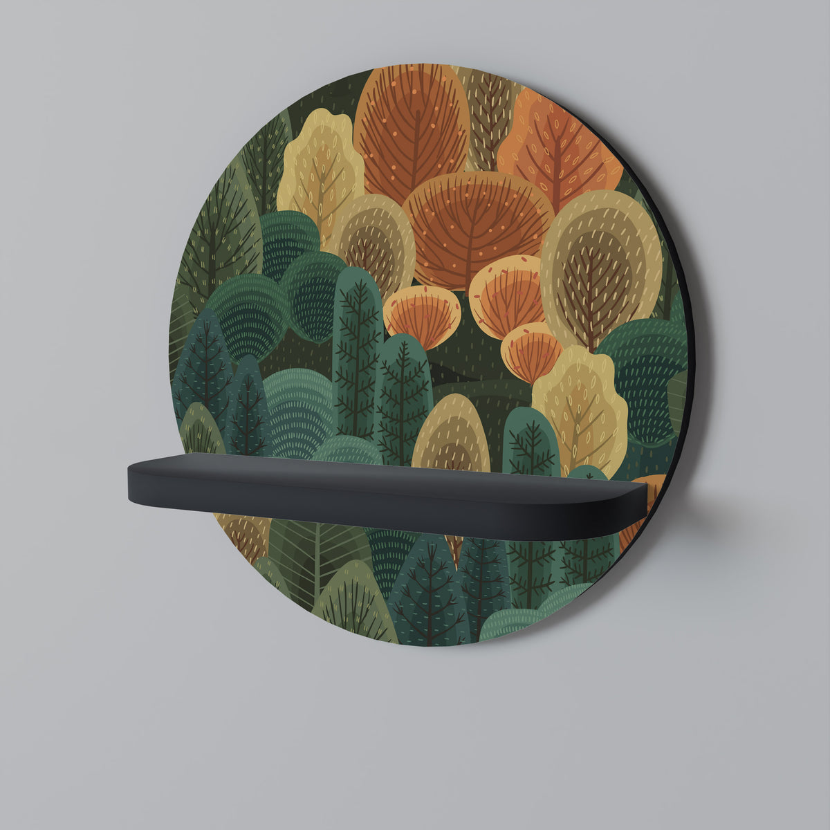 AUTUMN KALEIDOSCOPE Dekoratives Wandregal