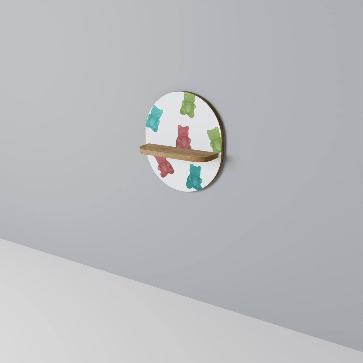 GUMMY BEARS Dekoratives Wandregal