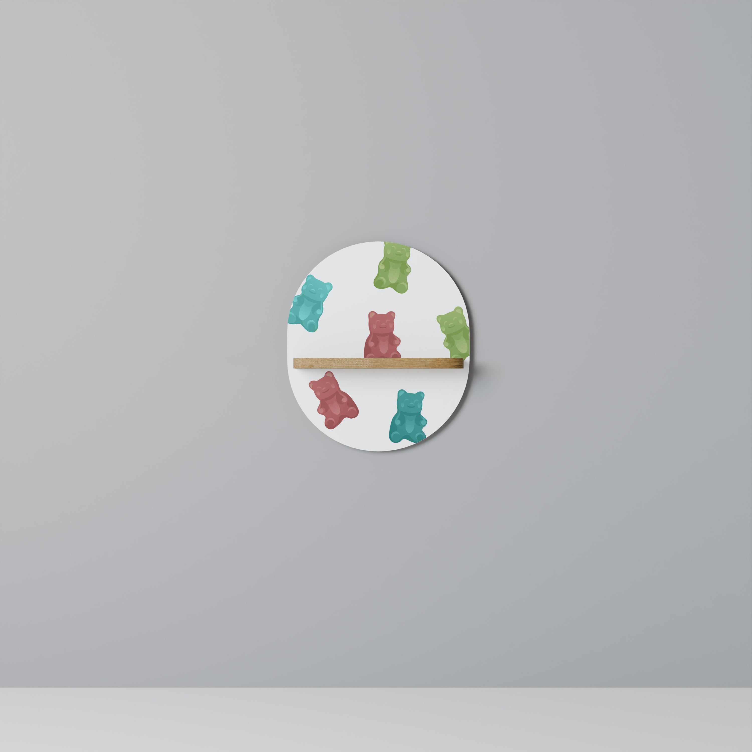 GUMMY BEARS Decorative Art Shelf