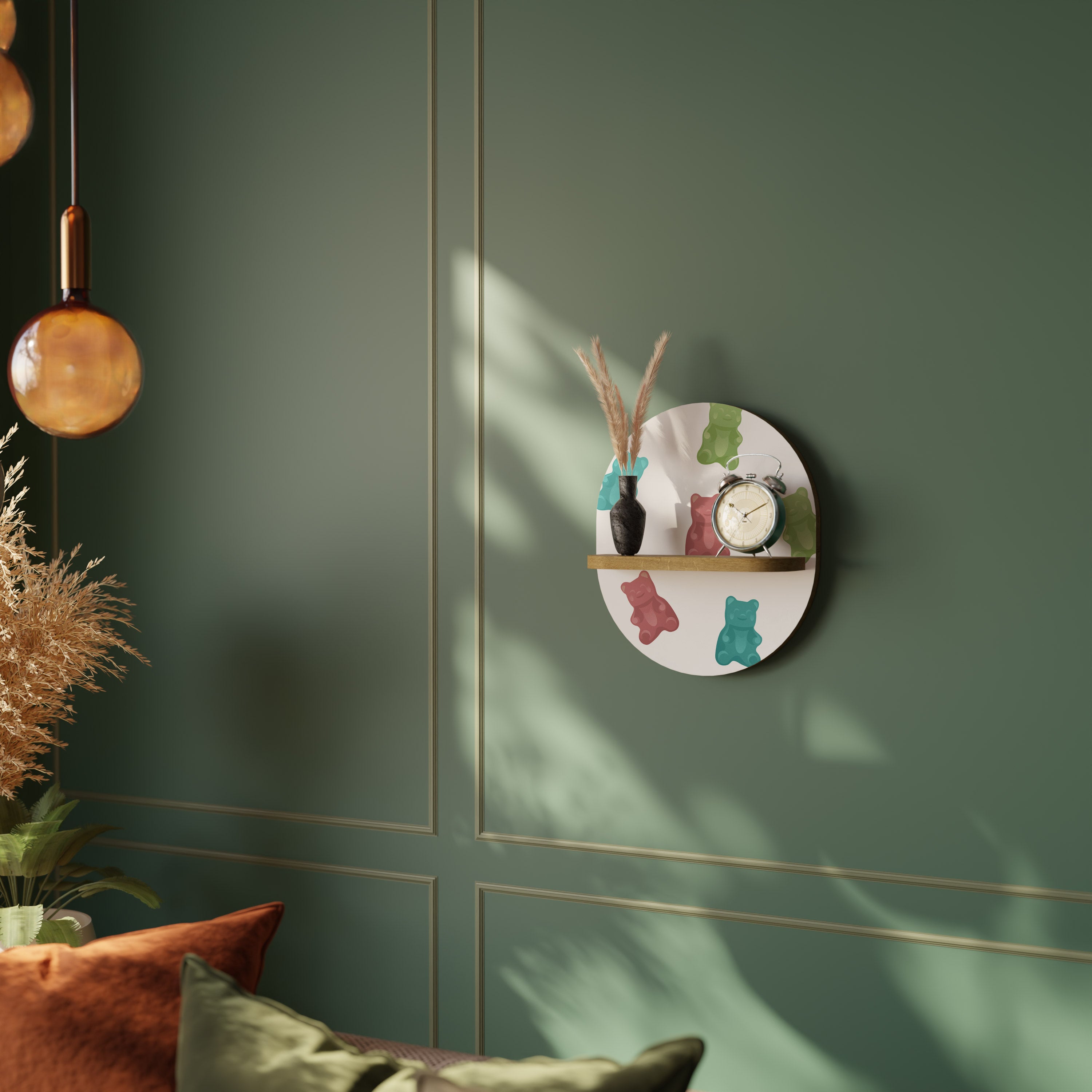 GUMMY BEARS Decorative Art Shelf