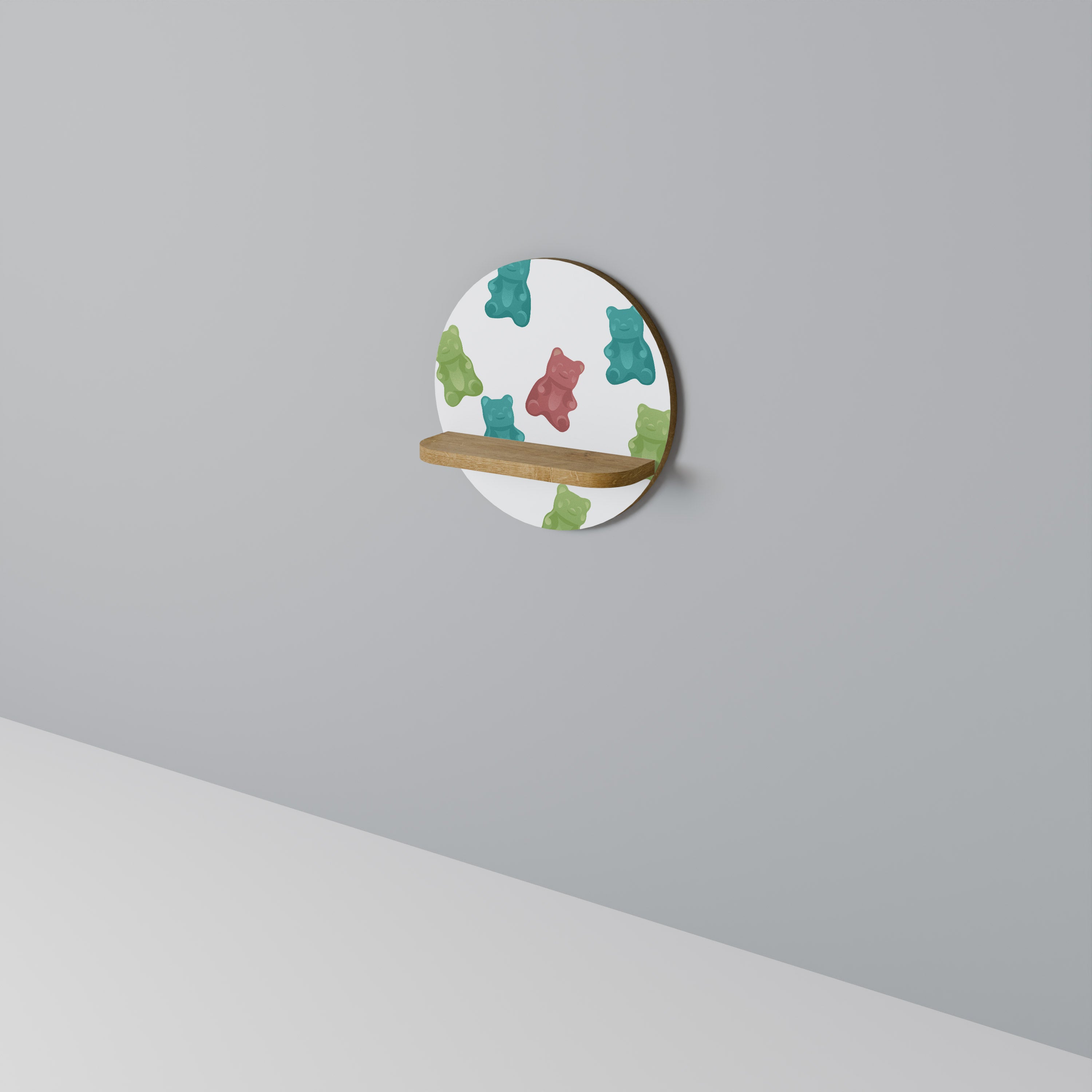 GUMMY BEARS Dekoratives Wandregal