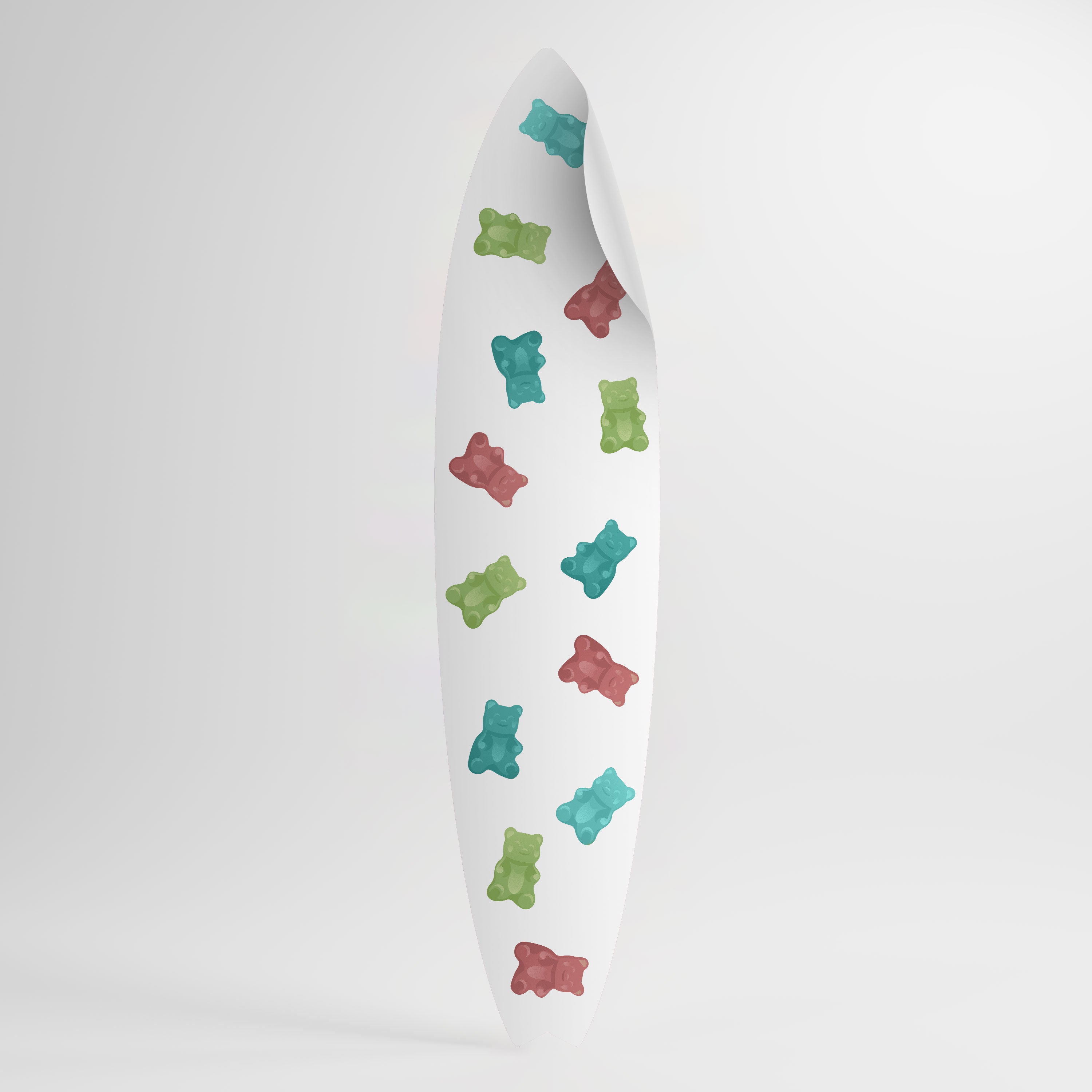 GUMMY BEARS Surfboard-Wandsticker