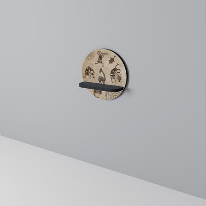 AFRICAN STYLE Art Shelf