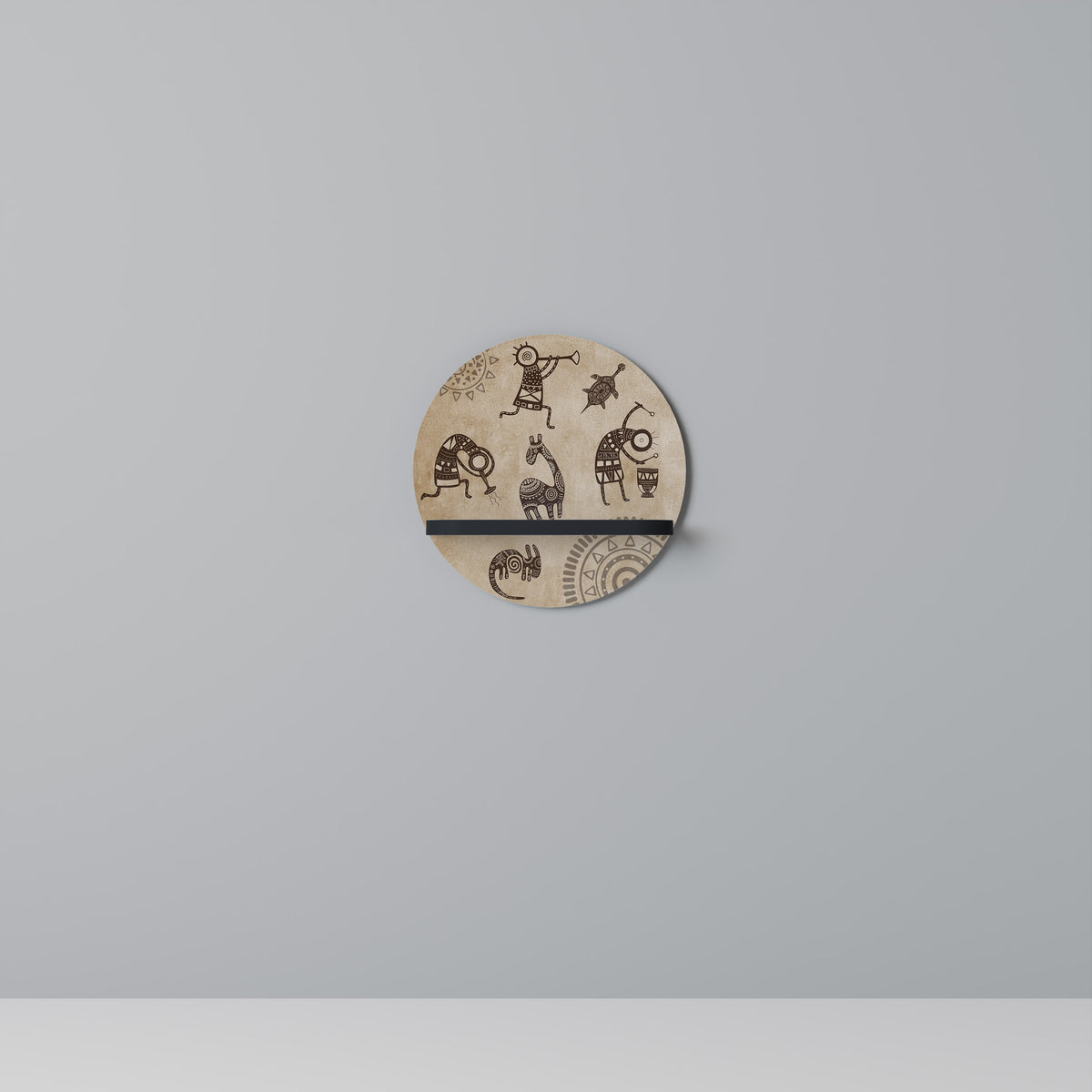 AFRICAN STYLE Dekoratives Wandregal