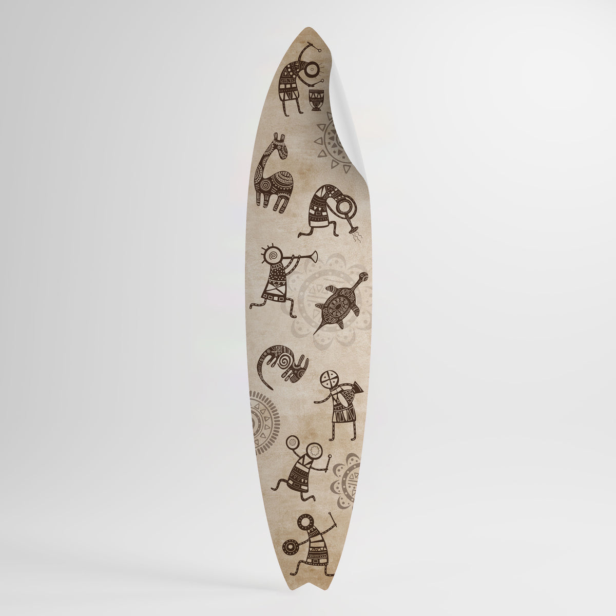 AFRICAN STYLE Väggdekal surfbräda