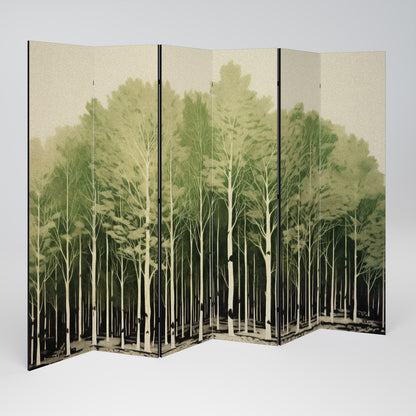 UNKNOWN NATURE 6-Panel Room Divider