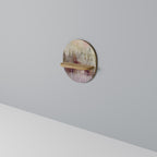 VEILED SUMMIT Decorative Art Shelf