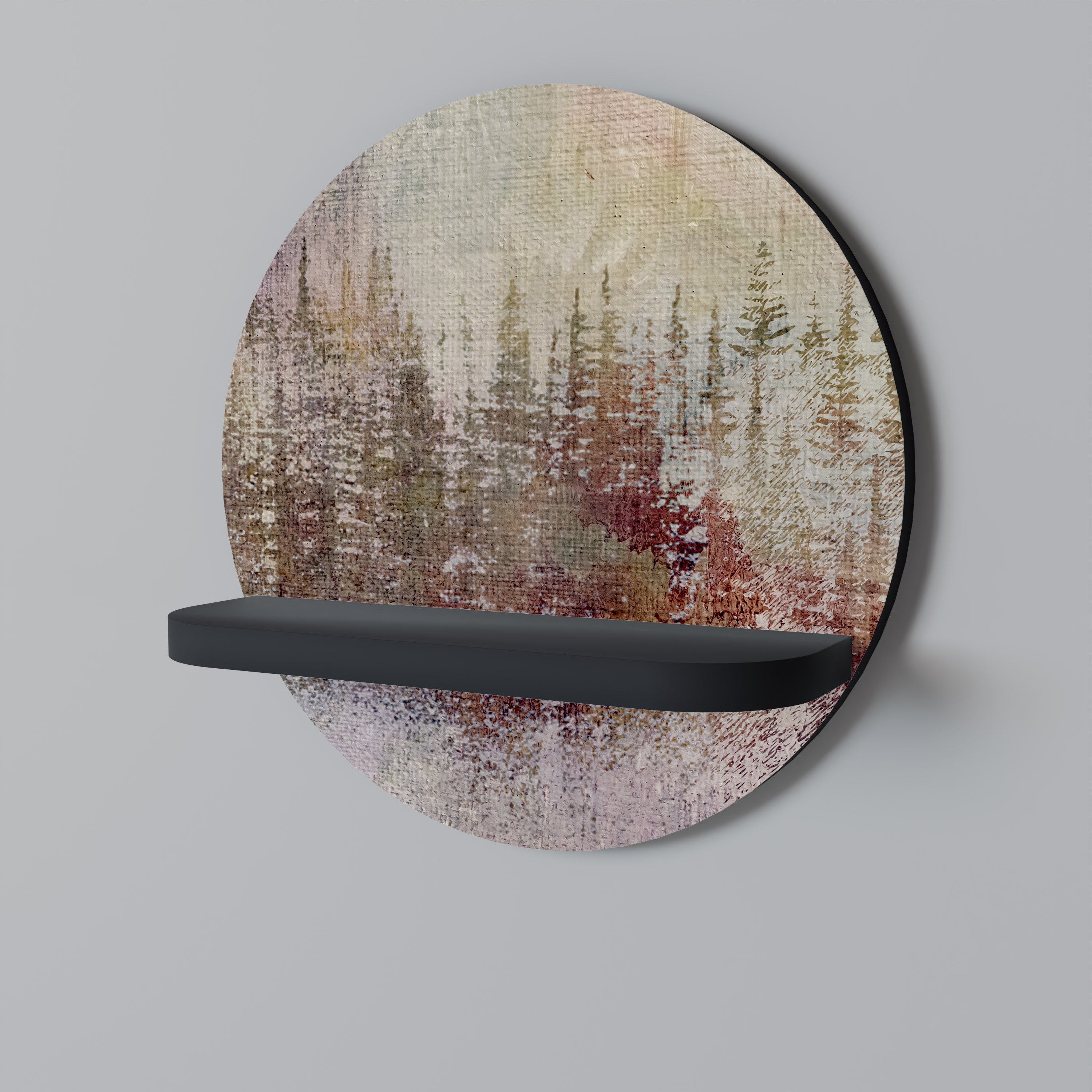 VEILED SUMMIT Decorative Art Shelf