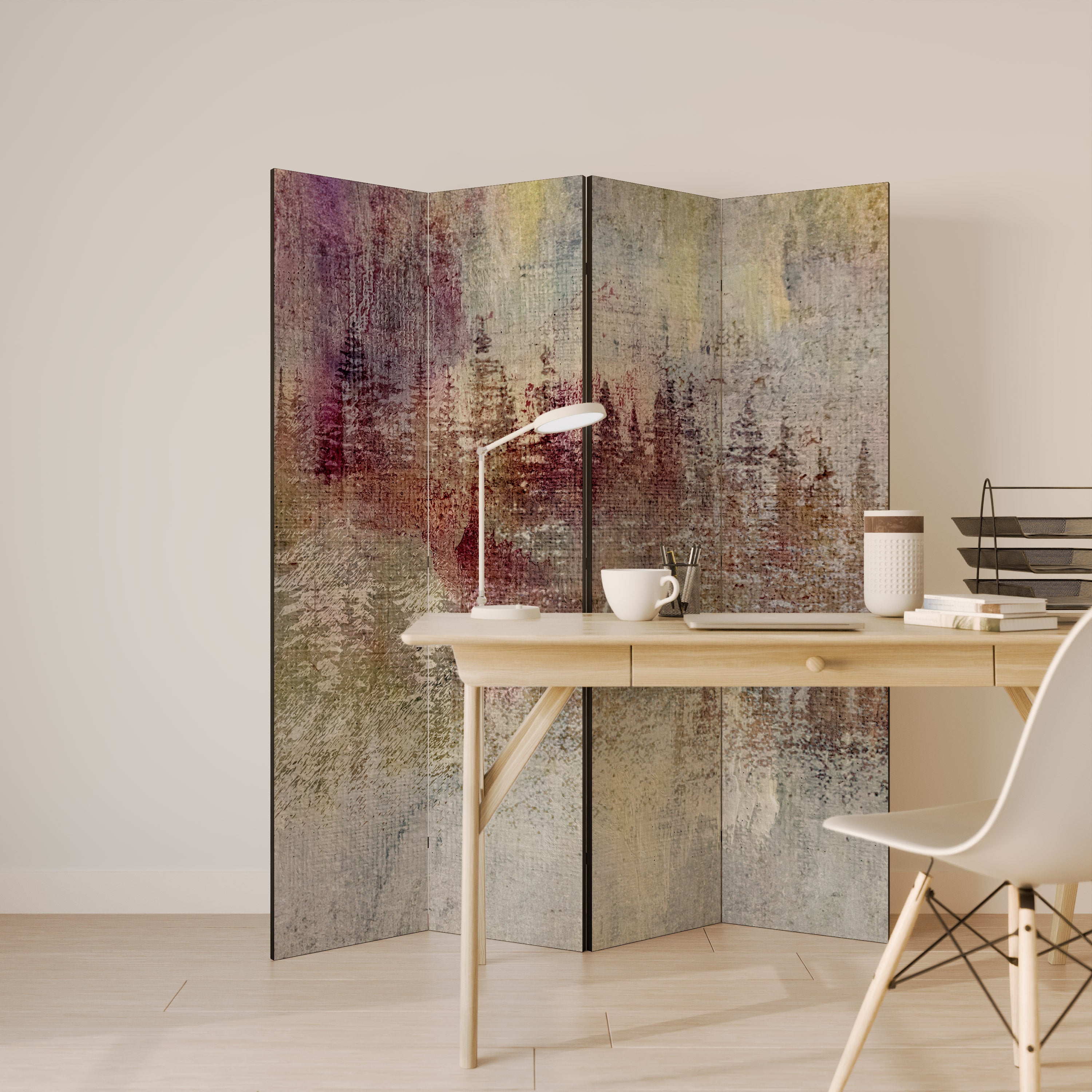 VEILED SUMMIT Rumsavdelare 4 paneler